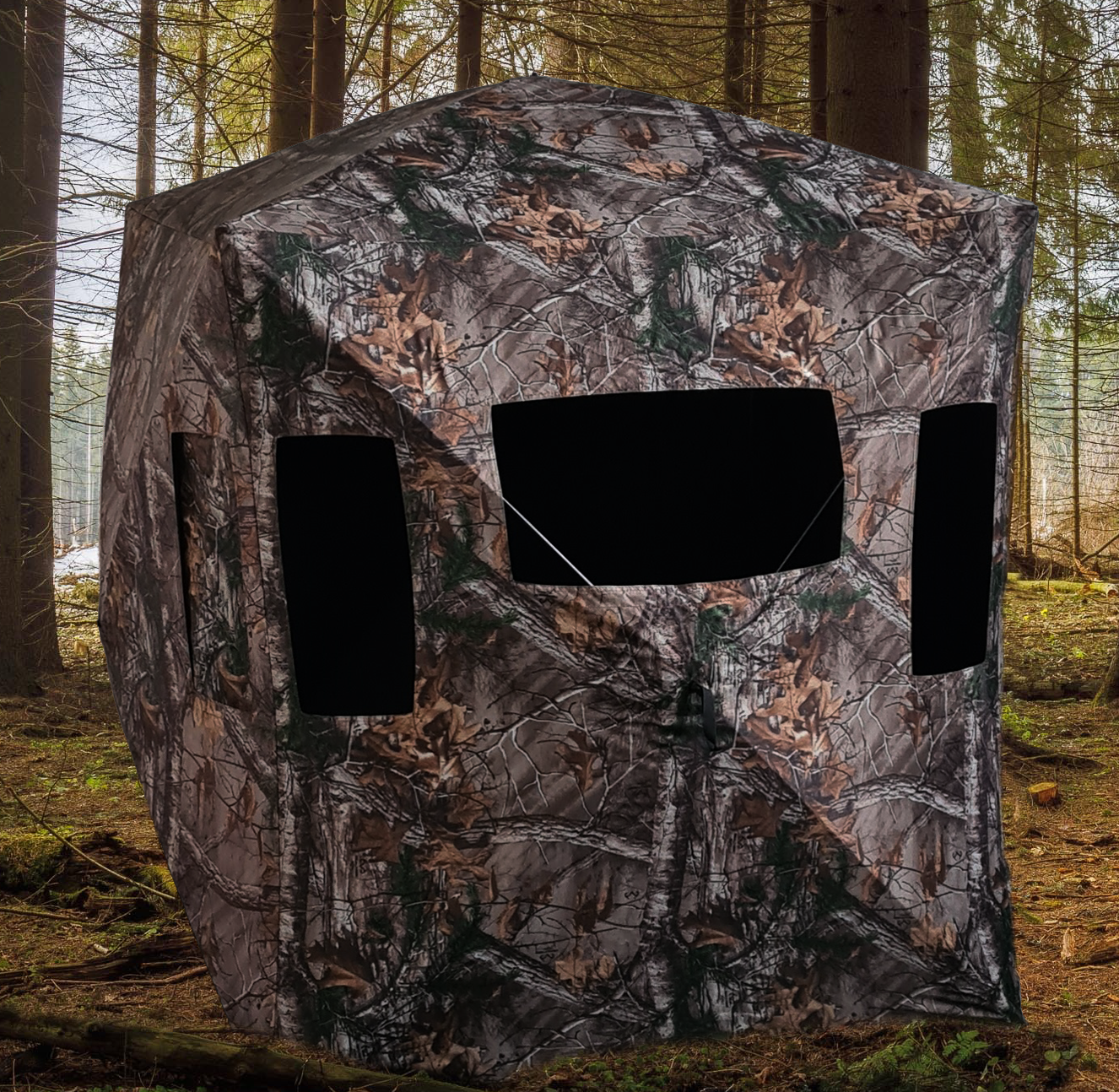 Camouflage Hub Blind