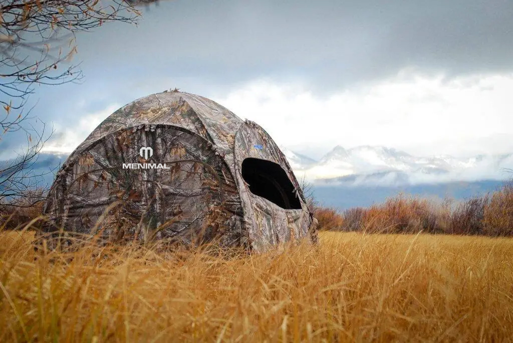 menimal hunting blind